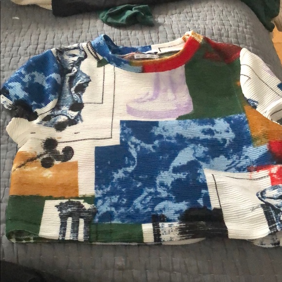 Urban Outfitters Tops - UO Abstract Crop Top